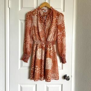 BB Dakota by Steve Madden Floral Long Sleeve Dress